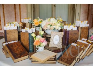 Tableau de mariage tema letteratura - Glam Events