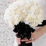 bouquet bianco e nero Glam Events 1