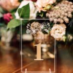 segna tavolo in plex